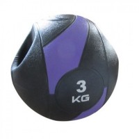 Medicine Ball C/ Pegada - 3kg, 4kg, 5kg e 7kg (LiveUp)